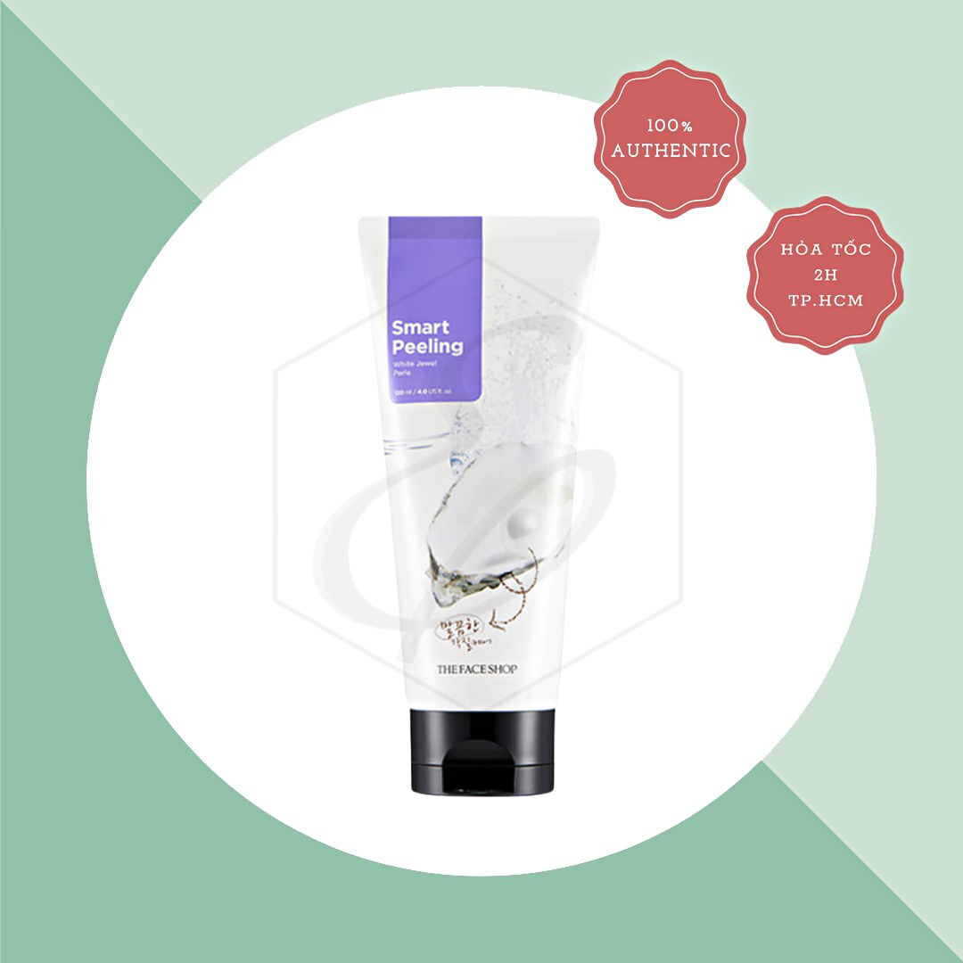Tẩy tế bào chết Ngọc Trai The Face Shop Smart Peeling White Jewel